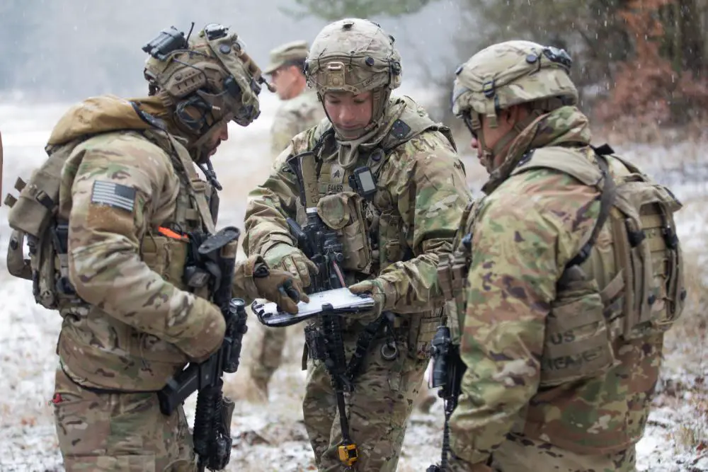 US Army and Air Force Fire Support Teams form a COLT at Combined Resolve XVI
