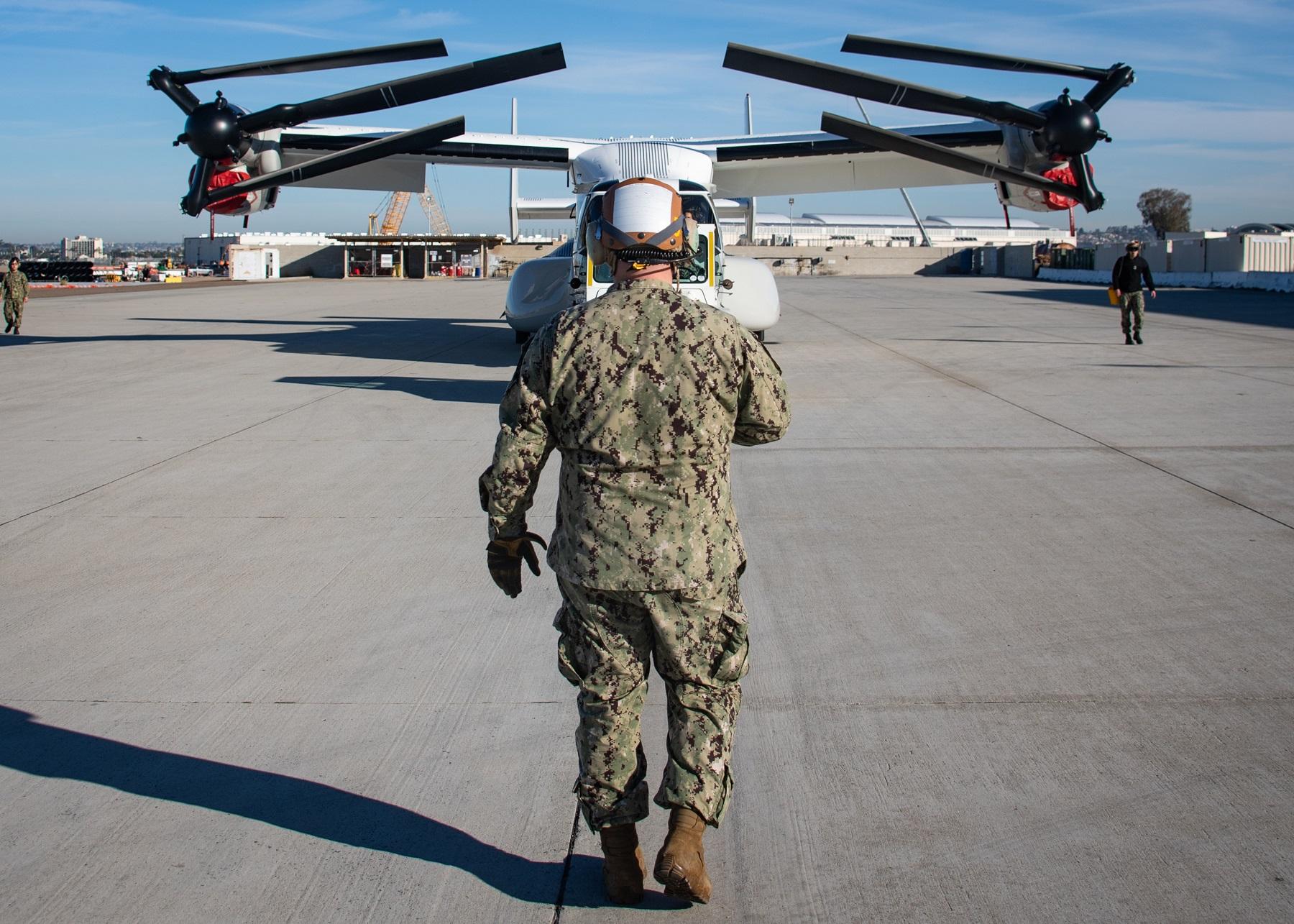 US Navy CMV-22B Osprey Fleet Replacement Squadron Earns Landmark Certification