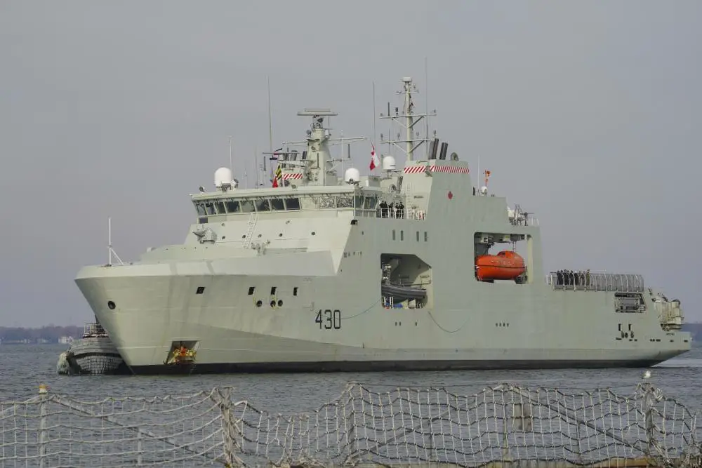 US Navy Officer Completes Maiden Deployment of Royal Canadian Navy Offshore Patrol Ship HMCS Harry DeWolf