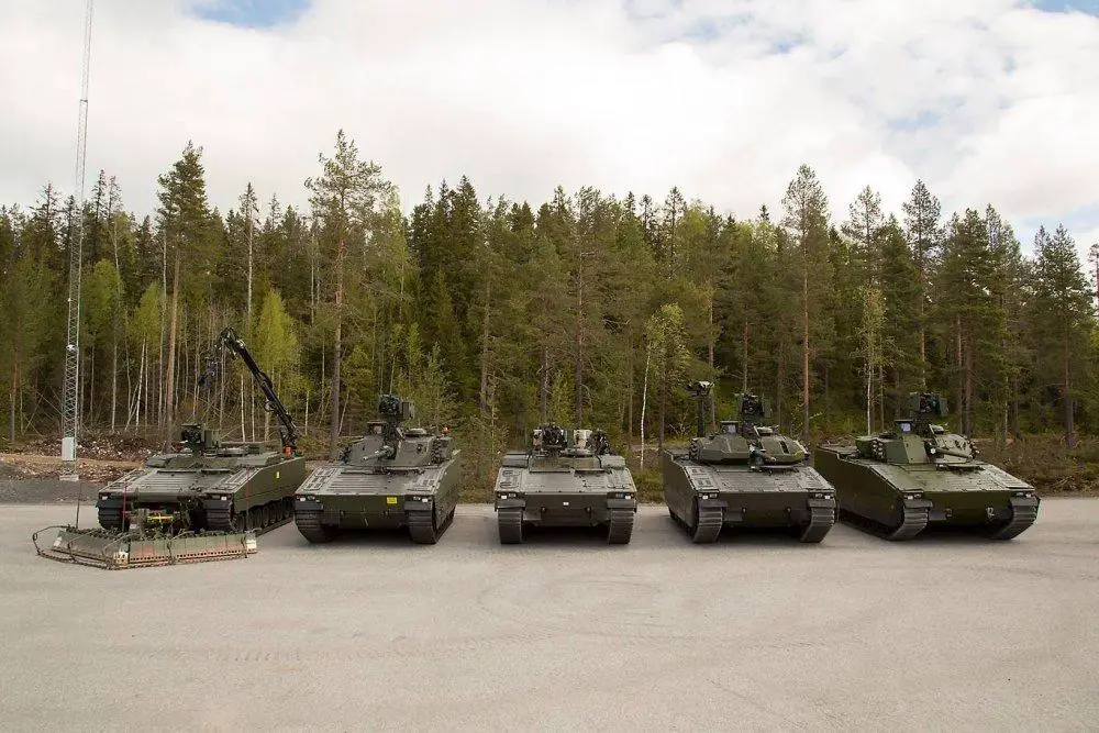 BAE Systems CV90 Tracked Combat Vehicle Variants