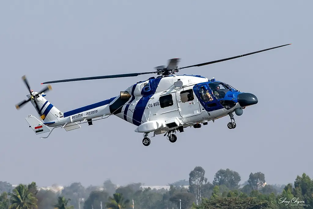 Indian Coast Guard Advanced Light Helicopter Mk III