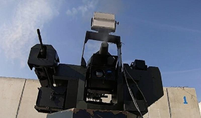 ASELSAN Sarp Remote Weapon Station Adapted to Fire Atom 40 mm Airburst Munition