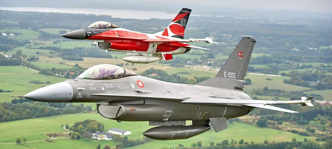 Royal Danish Air Force F-16A Block 15 Fighting Falcons 