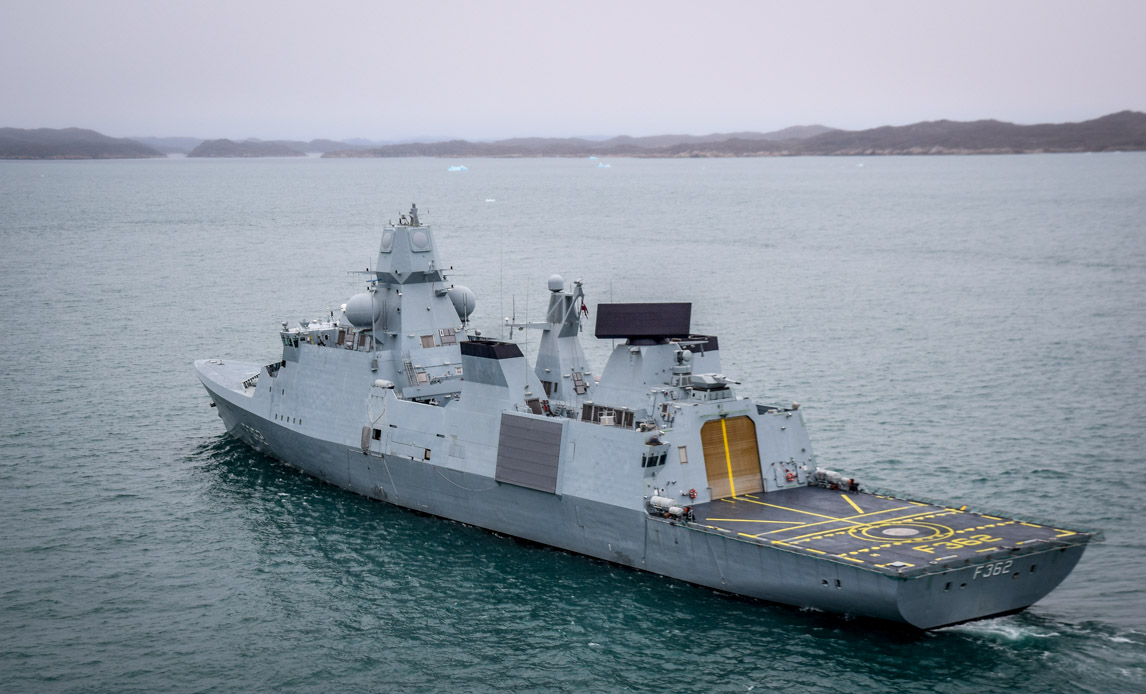 Danish Frigate HDMS Peter Willemoes