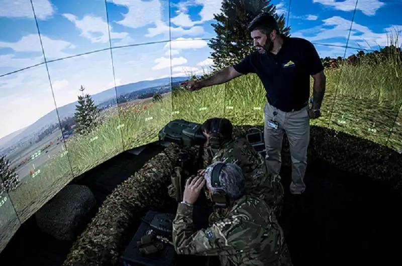 Elbit Systems UK’s Joint Fires Synthetic Trainer, now under the Elbit Systems UK Aerospace and Simulation Division