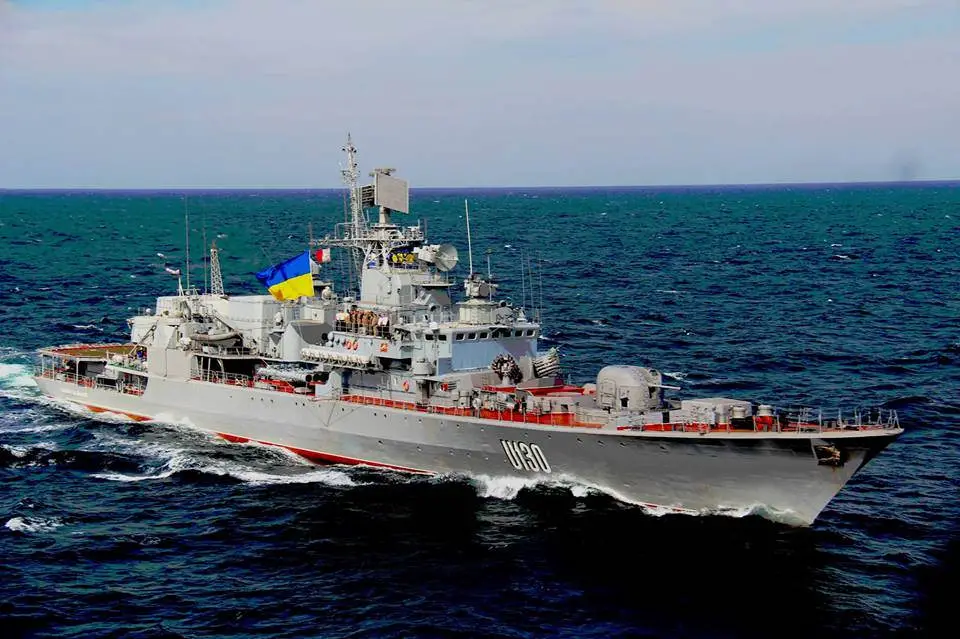  Ukrainian Navy Frigate Hetman Sahaydachniy