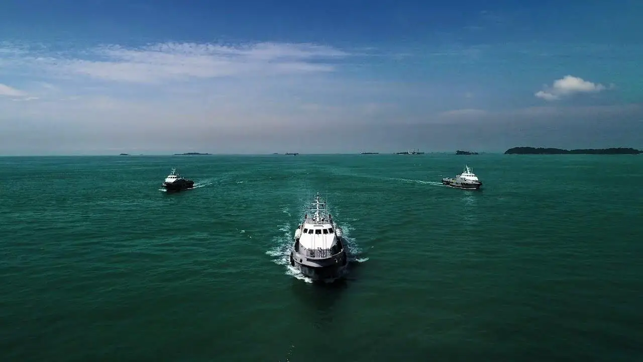 Ghana Navy Takes Delivery of Singapore Shipyard Penguin International Flex Fighter Boats