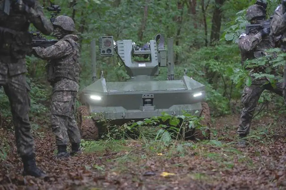 Hyundai Rotem Delivers Multipurpose Unmanned Ground Vehicle to South Korean Armed Forces