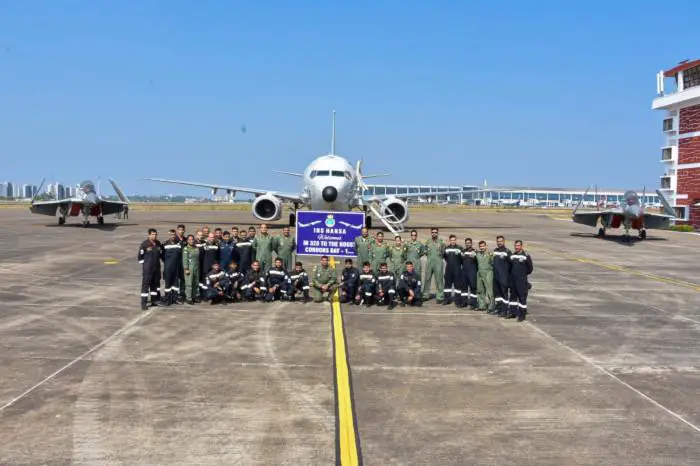Indian Navy P-8I Neptune Maritime Patrol Aircraft Commence Operations from INS Hansa, Goa