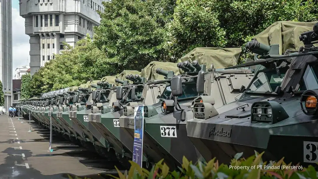 Pindad Anoa 6x6 armoured personnel carrier