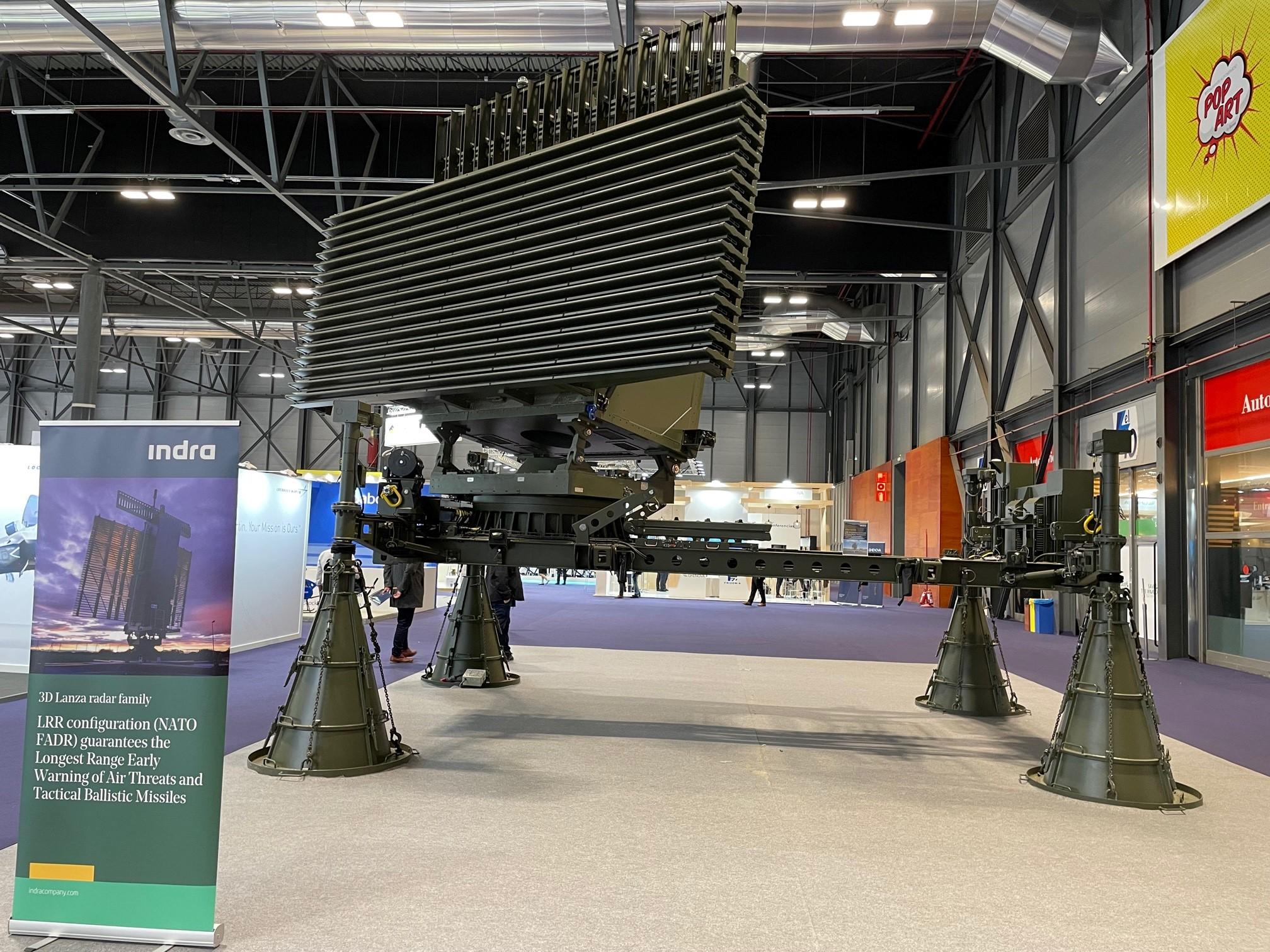 Indra's Lanza 3D Deployable Air Defence Radar (DADR) Passes NATO’s Missile Detection and Tracking Tests