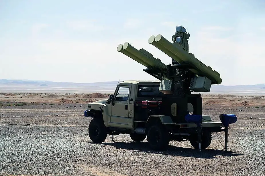 Iran Armed Forces Unveils New AD-08 Majid Short-range Air Defense Missile System
