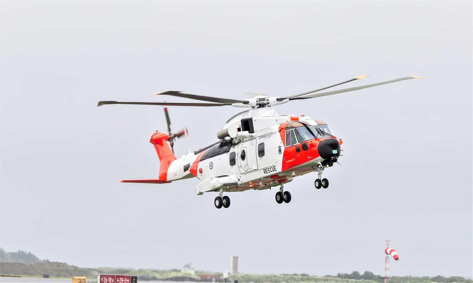 Royal Norwegian Air Force Leonardo AW101 SAR Helicopter