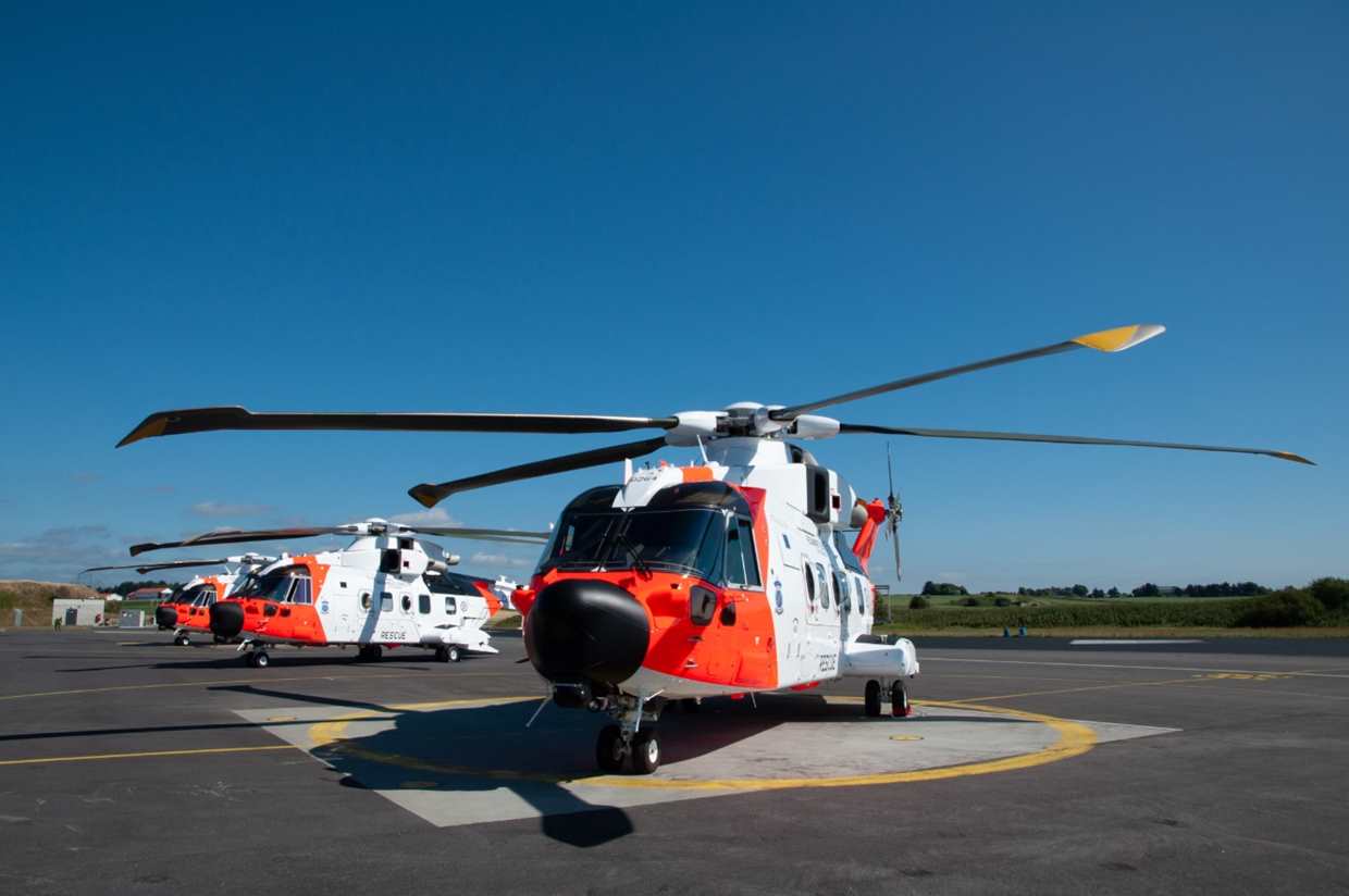 Royal Norwegian Air Force Leonardo AW101 SAR Helicopters