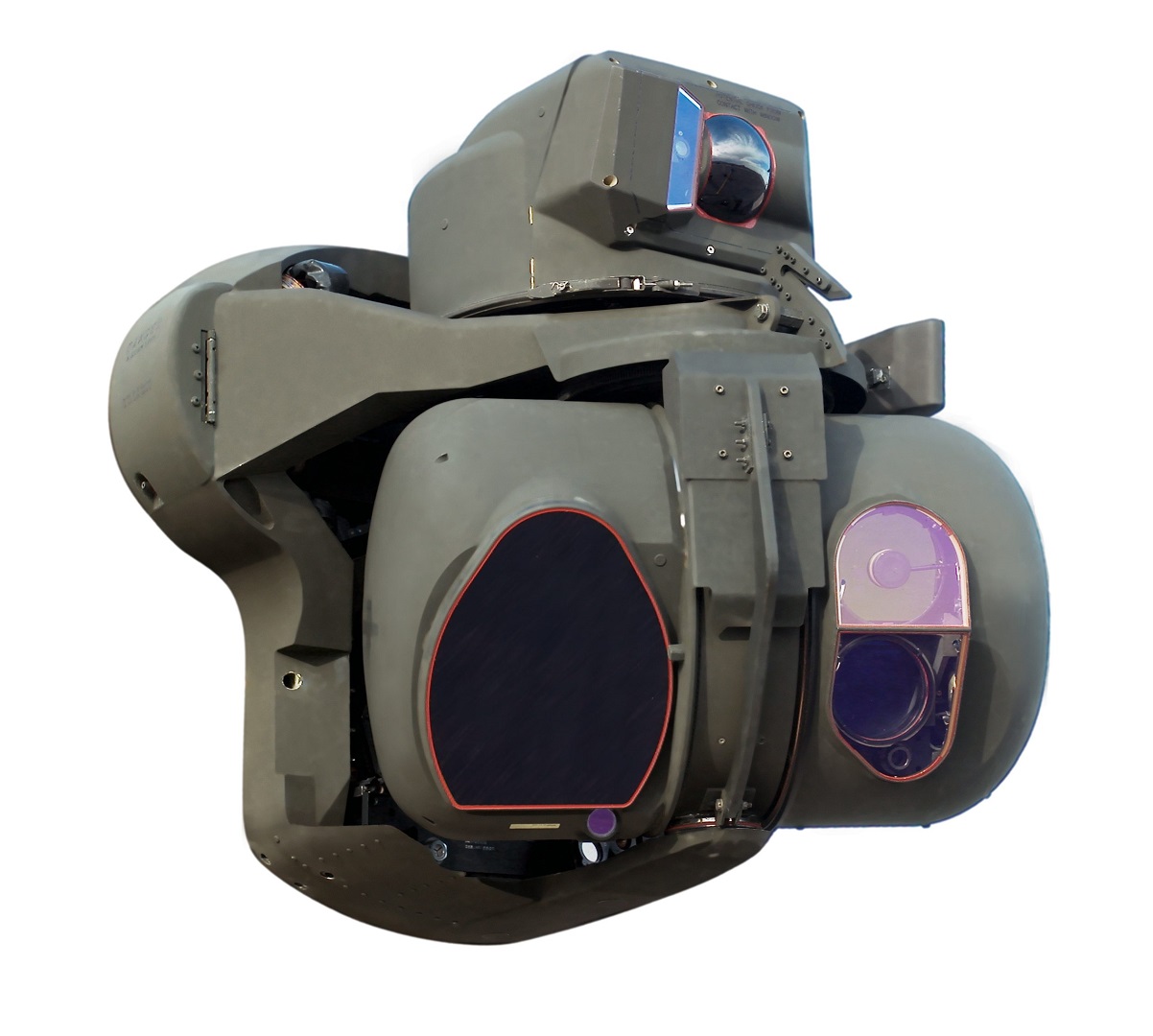 With these Modernized Target Acquisition Designation/Pilot Night Vision Sensor System (M-TADS/PNVS) features - the advanced FLIR targeting and navigation sensors, new TEDAC flat-panel display, and multi-target tracker - Apache pilots who used to fight to see, can now see to fight. (Photo by Lockheed Martin)