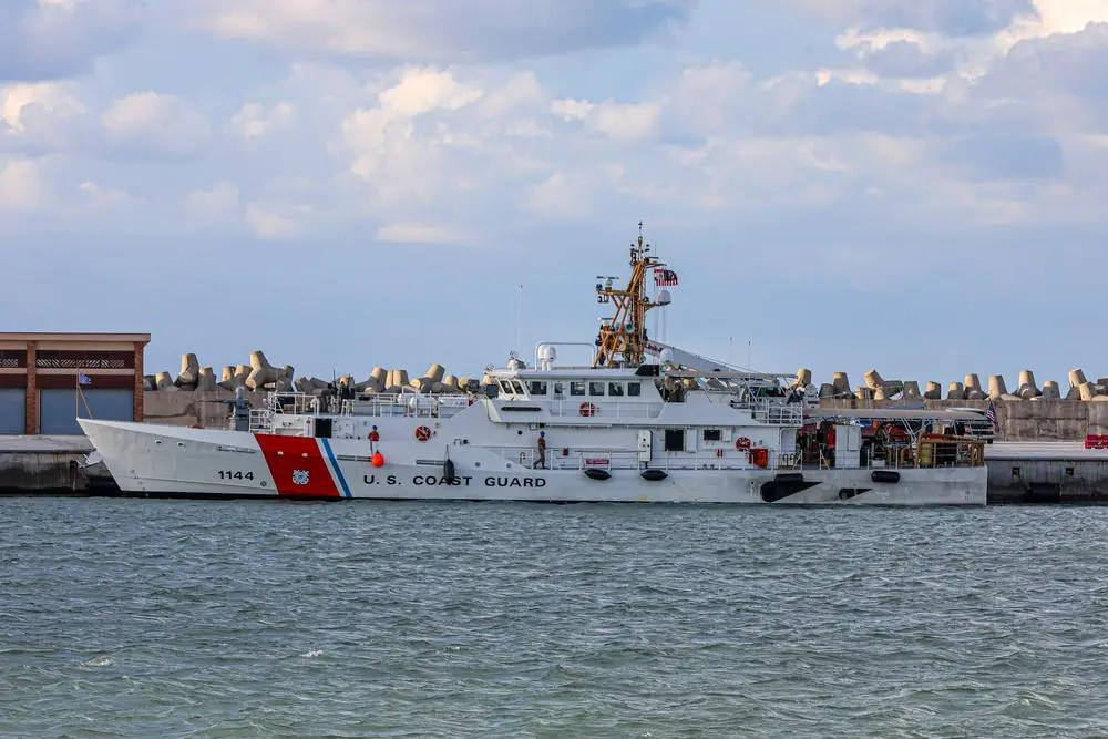 New US Coast Guard Sentinel-class Cutters Visit Egypt Marking Arrival to 5th Fleet