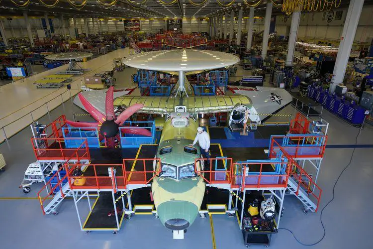 Northrop Grumman Reaches E-2D Advanced Hawkeye Airborne Early Warning Manufacturing Milestone