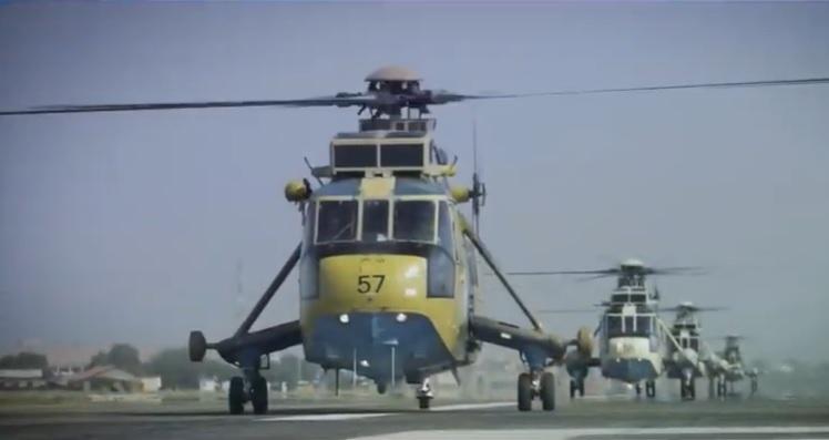 Pakistan Navy WS-61 Sea King Transport Helicopters