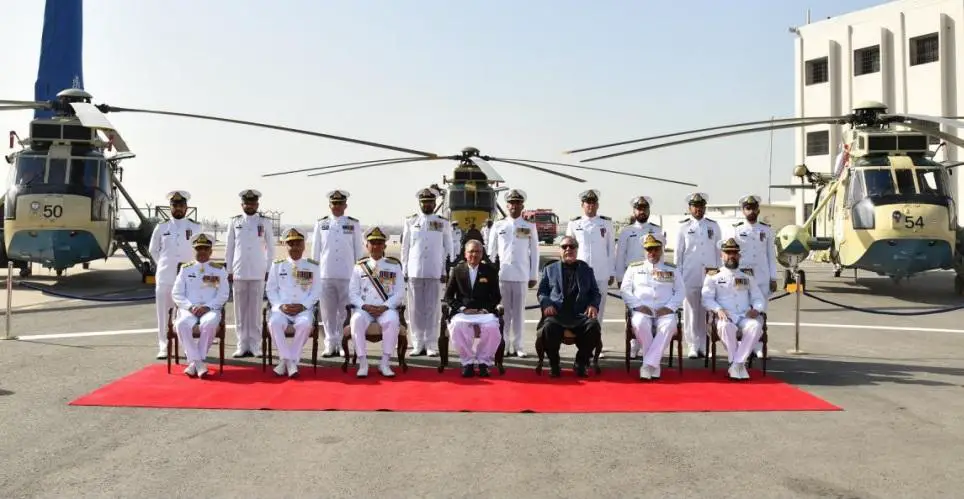 Pakistan Navy Inducts WS-61 Sea King Transport Helicopters Received from Qatar