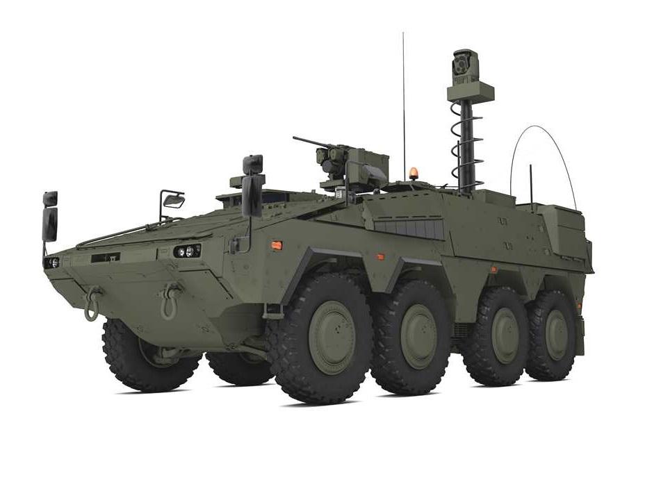Protector RS4 Chosen for German Army Boxer Vehicle with New Mission Module