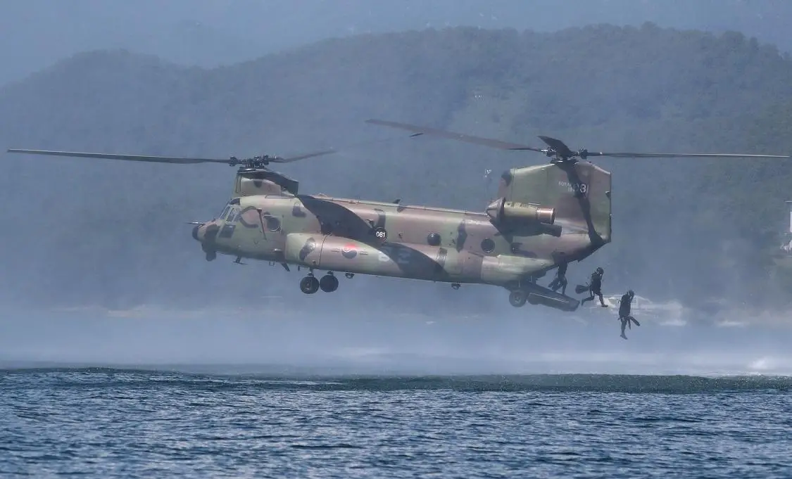 Republic of Korea Army Boeing CH-47D Chinook Helicopter