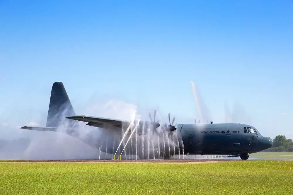 Royal Australian Air Force Received First C-130J Upgraded to Block 8.1 Standard