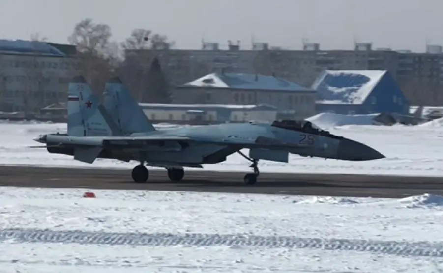 Russian Air Force Sends Sukhoi Su-35 Air Superiority Fighters to Belarus for Exercise