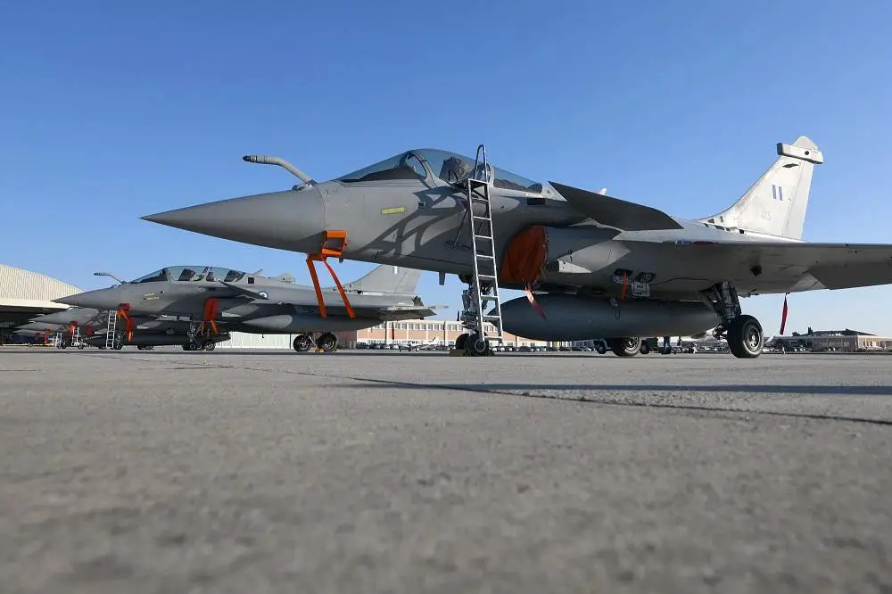 Six Dassault Rafale Multirole Fighter Aircrafts Arrives in Hellenic Air Force