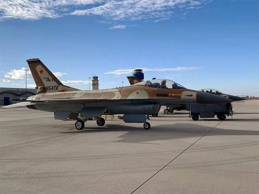 Top Aces Completes First Flight of Its F-16 Advanced Aggressor Fighter (F-16 AAF)