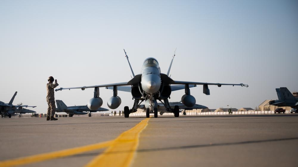 US Marine Corps F/A-18s Bring Joint-force to Prince Sultan Air Base, Kingdom of Saudi Arabia