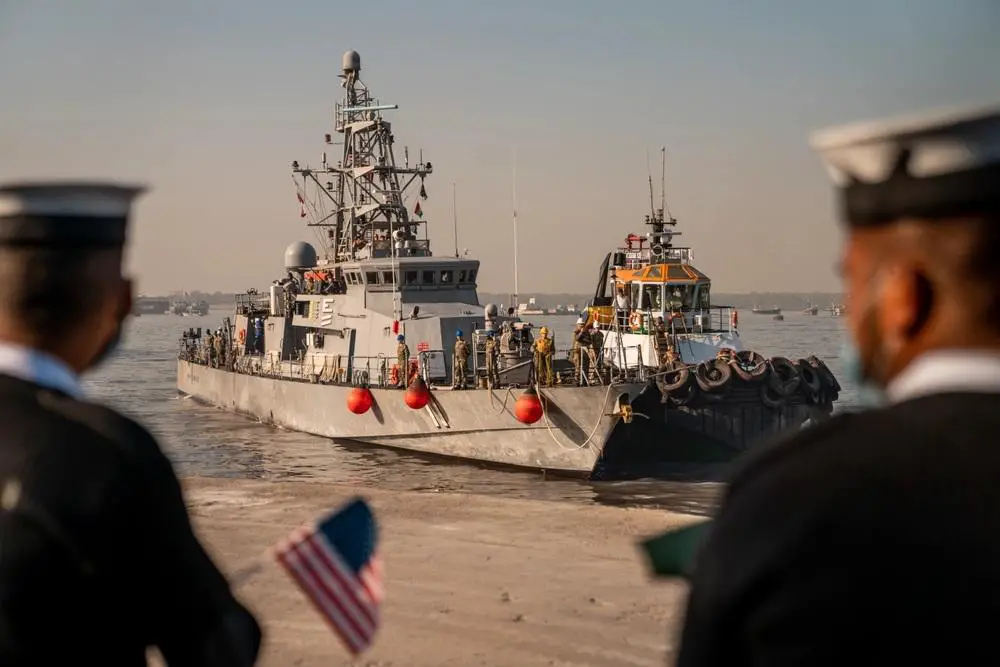 US Navy's 5th Fleet Patrol Ships USS Squall (PC 7) and USS Whirlwind (PC 11) Visit Pakistan
