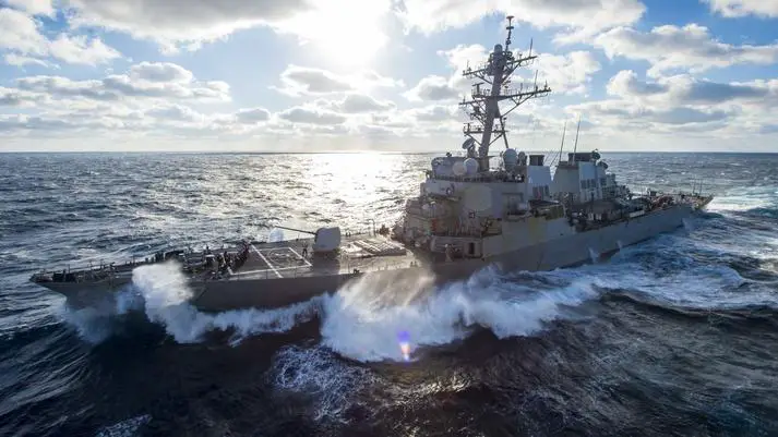 US Navy Arleigh Burke-class Guided-missile Destroyer USS Mitscher