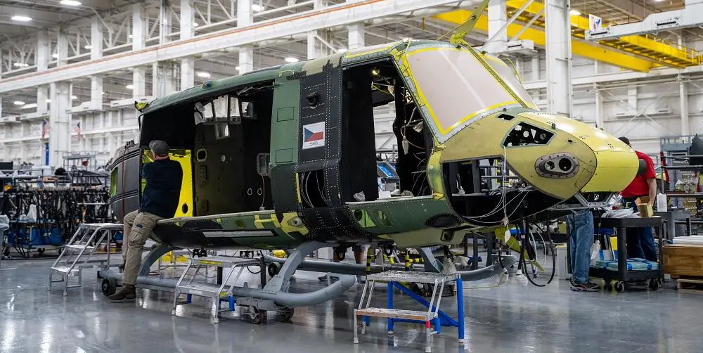 Bell Textron Begins Production on Czech Air Force AH-1Z Viper Attack Helicopters