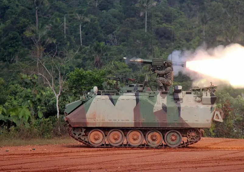 Malaysian Army ACV-300 Adnan Anti-tank with Pakistani Baktar Shikan anti-tank guided weapon (ATGW) system