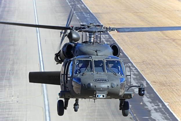 DARPA ALIAS Equipped Sikorsky UH-60A Black Hawk Helicopter Completes First Autonomous Flight