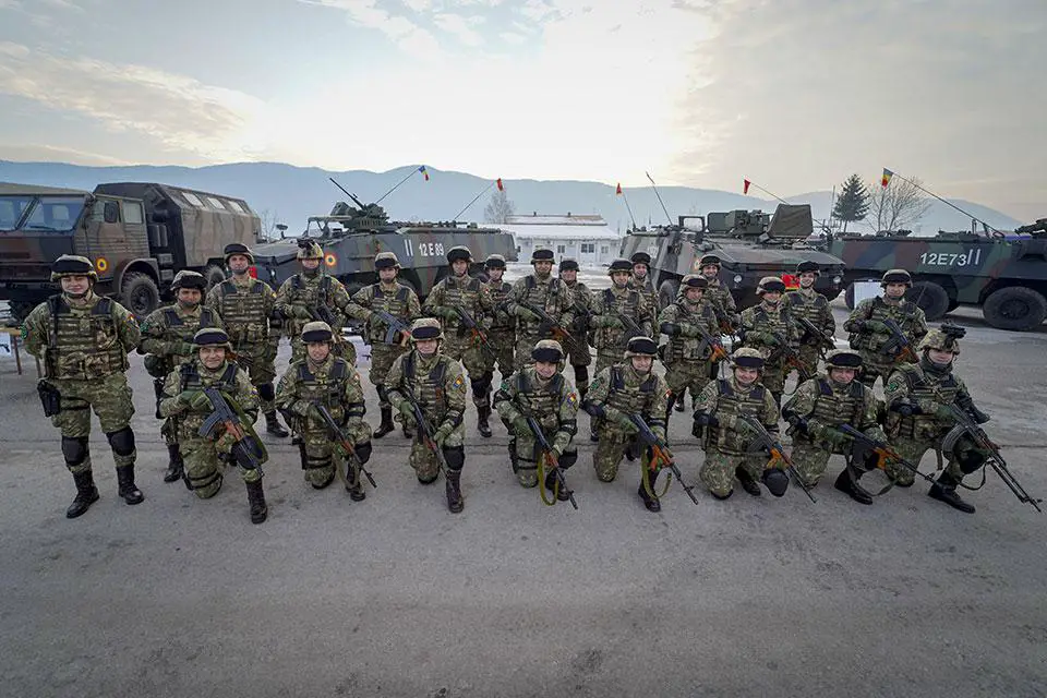 EUFOR Multinational Battalion (MNBN) received a new addition with the arrival of a Motorised Platoon from Romanian Armed Forces