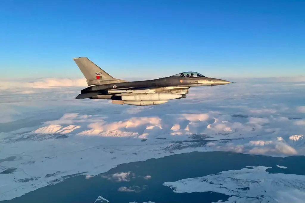  F-16 Fighters from Portuguese Air Force Ready to Secure the Icelandic Skies