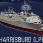 Huntington Ingalls Authenticates Keel of San Antonio-class Amphibious Transport Dock Harrisburg (LPD 30)