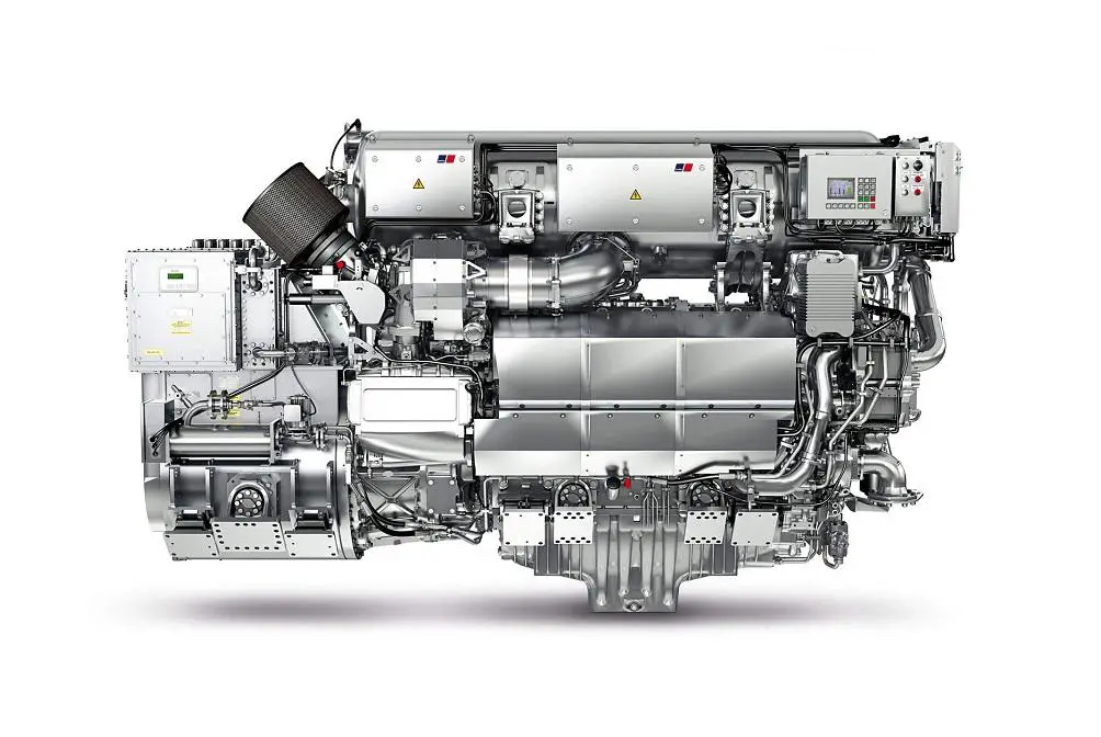 MTU series 4000 engine