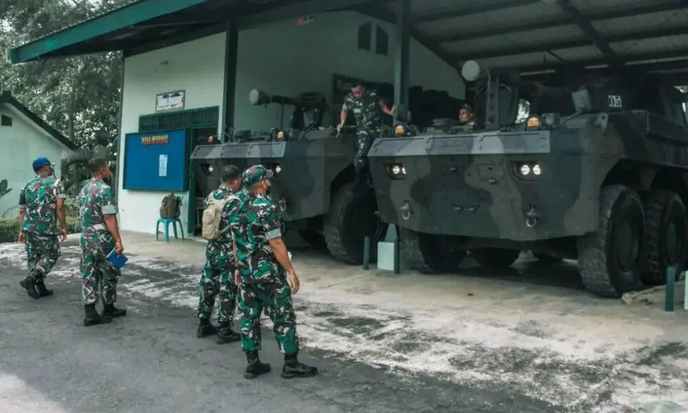 Pindad Badak Fire Support Vehicle Enter Service in Indonesian Army Strategic Reserves Command