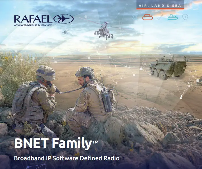 Rafael Awarded Contract to Supply BNET Ground Communication SDR to Asian Country