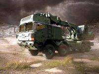 Rheinmetall Unveils HX 8x8 High-mobility Multipurpose Excavator System