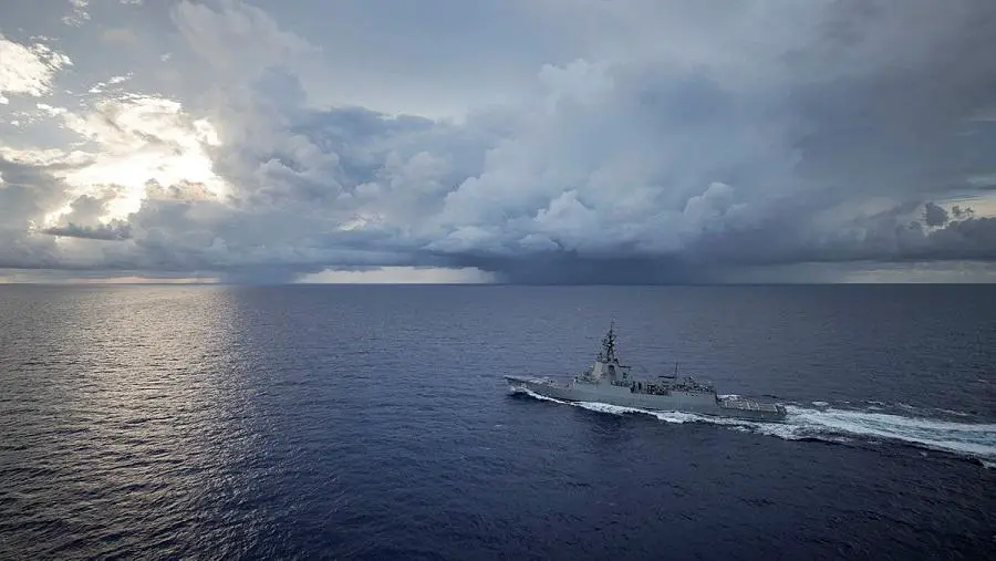 Royal Australian Navy Frigate HMAS Arunta