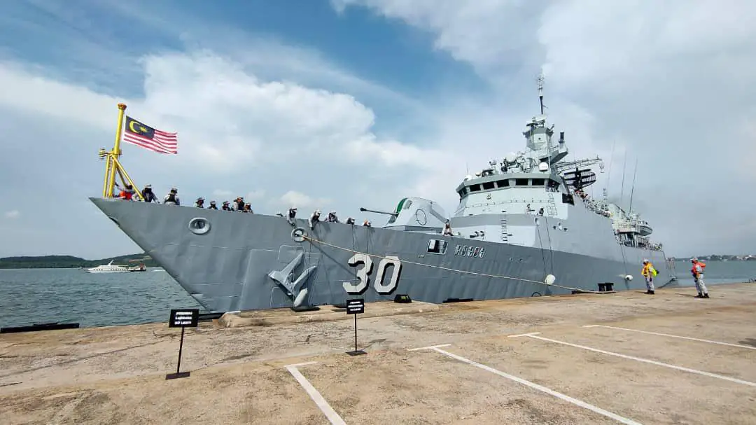 Royal Malaysian Navy Frigate KD Lekiu (FFG30) to Join Indian Navy Led Naval Exercise