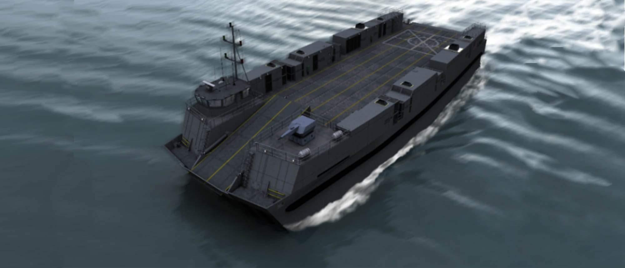 Textron Systems Unveils Surface Effect Cargo Amphibious Transport (SECAT) for Expeditionary Warfare Logistics
