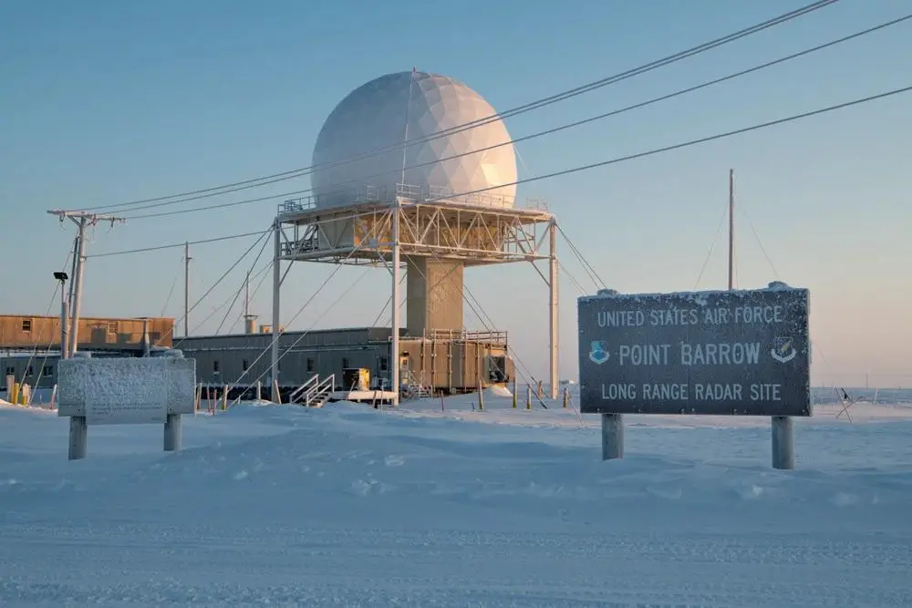US Air Force 611 Air Communications Squadron Conduct Cyber Defense Activities in Arctic