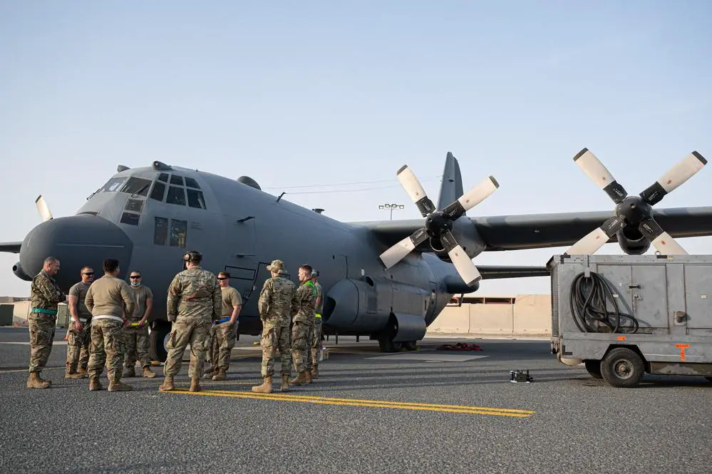  US Air Force EC-130H Compass Call Deploys to Kuwait to Support USCENTCOM AOR