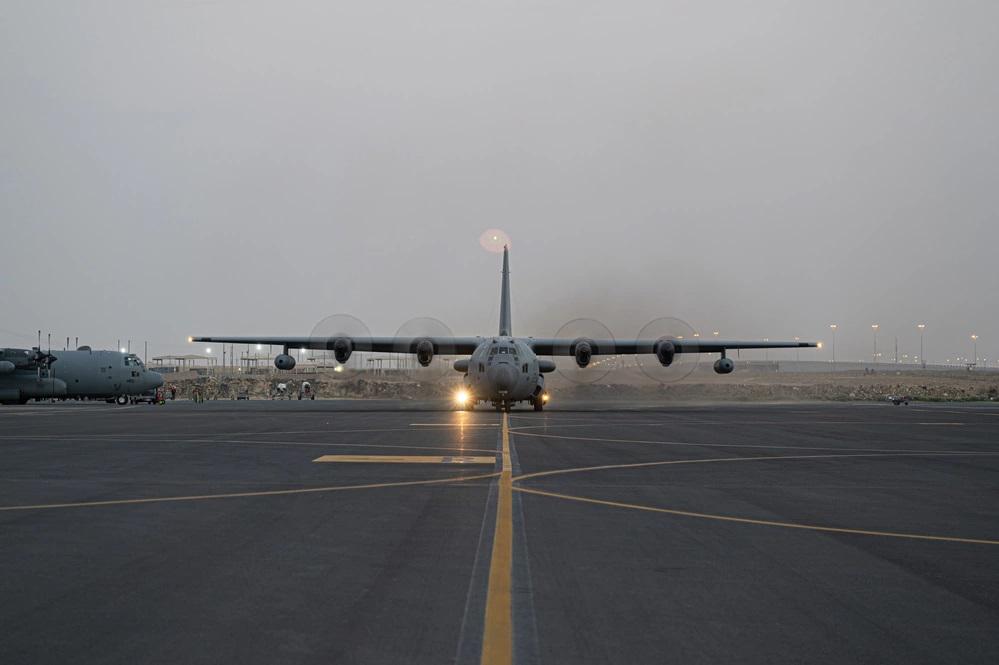 US Air Force EC-130H Compass Call Deploys to Kuwait to Support USCENTCOM AOR