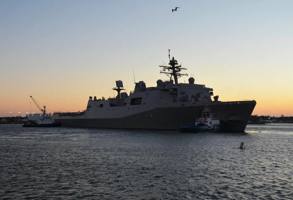 Acceptance Trials are the last significant milestone before delivery of the ship to the Navy later this year.