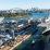 Royal Australian Navy Landing Helicopter Dock HMAS Adelaide enters the Captain Cook Graving Dock